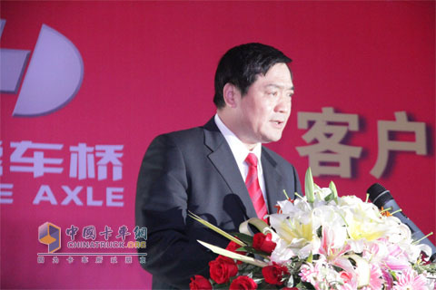 陜西漢德車(chē)橋有限公司總經(jīng)理王占朝