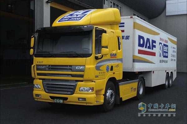 DAF在臺(tái)灣組裝生產(chǎn)的CF系列牽引車