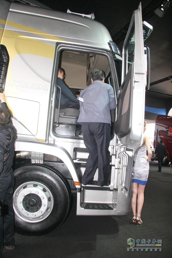  創(chuàng)虎P520 6×4牽引車 梯子