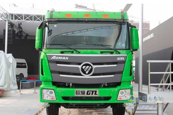 歐曼GTL 336馬力 6X4 自卸車 正臉