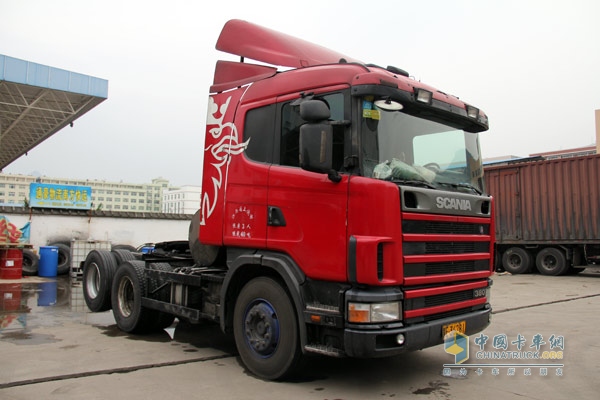 溫州水頭鎮(zhèn)首臺(tái)突破300萬公里的斯堪尼亞卡車