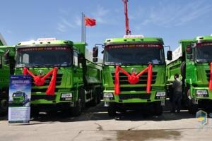 北京渣運(yùn)車輛新政發(fā)布 260輛陜汽環(huán)保型渣土車交付用戶
