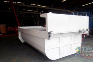 大運(yùn)新型智能渣土車上裝研發(fā)成功