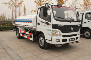 福田歐馬可 141馬力 4×2灑水車(chē)（BSZ5083GSSC4T033）