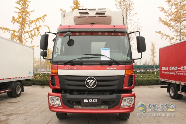 福田歐馬可 168馬力 4×2冷藏車(chē)（BJ5169XLC-F2型）