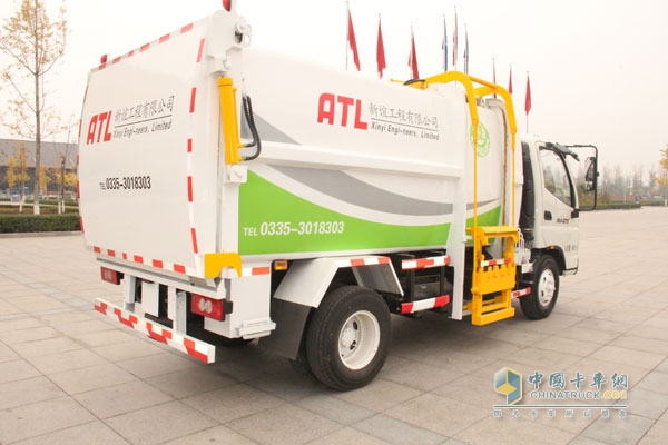 福田奧鈴CTX 141馬力4×2自卸式垃圾車（LSS5085ZZZZ）