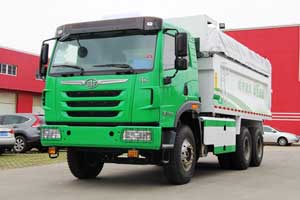 一汽解放青島 天V 濰柴400馬力 8×4國(guó)四自卸車(chē)