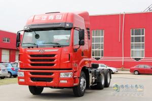 一汽青島解放 天V 420馬力 6×4 國(guó)四?；窢恳?C