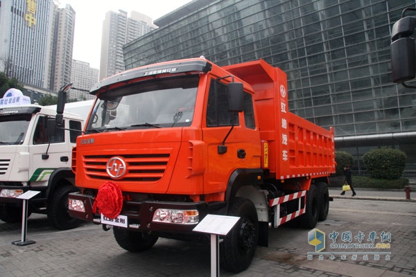 上汽依維柯紅巖金剛6×4  336馬力國Ⅳ自卸車