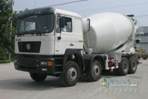 陜汽重卡 F3000 濰柴375馬力 8X4攪拌車(chē)
