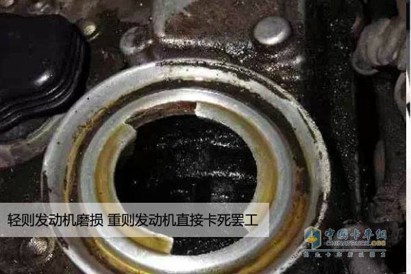 發(fā)動機油泥現(xiàn)象