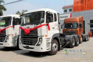 東沃 	GH1B398馬力 6X4 國(guó)四 牽引車