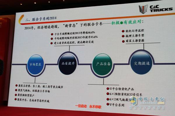 “一旦啟動 永不停歇” 聯合卡車2015年度商務年會