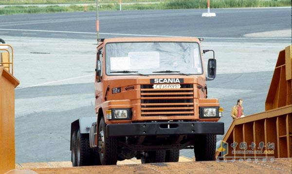 1980年發(fā)布的全新斯堪尼亞T112卡車(chē)，中國(guó)林業(yè)部采購(gòu)了158輛