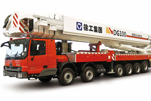 徐工新型液壓缸承載自主高空消防車(chē)新高度