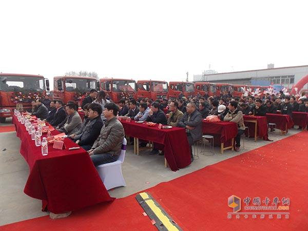 東風(fēng)汽車“國四好車 百城齊發(fā)”活動走進定州