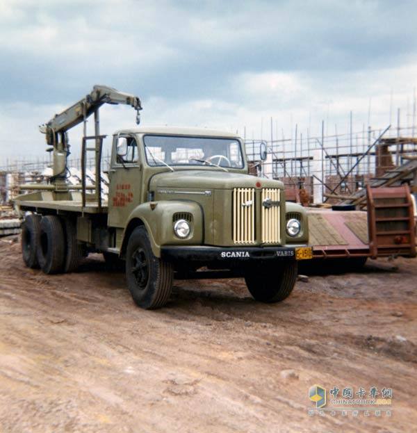 斯堪尼亞-瓦比斯LT76 6x4卡車于 1965 年交付至中國(guó)