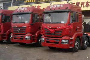 陜汽新M3000重卡走進(jìn)廊坊 獲126輛大單 