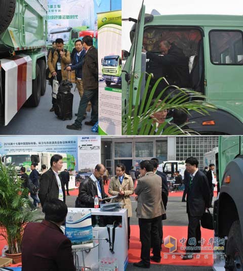 用戶體驗(yàn)北奔智能版城市渣土車(chē)
