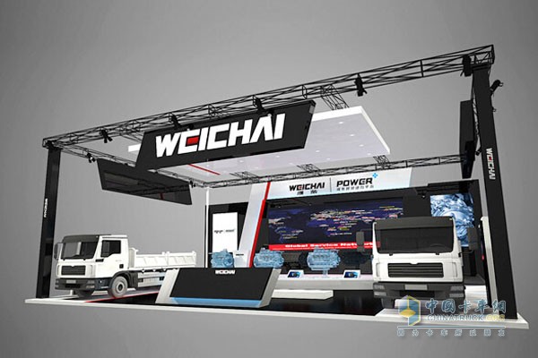 第十六屆上海國際汽車工業(yè)展覽會(huì)濰柴輕卡發(fā)動(dòng)機(jī)展示區(qū)
