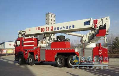 吉林白城購置登高消防車