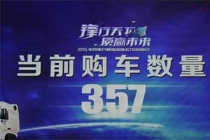 獲訂單357臺(tái) 中國重汽T系列產(chǎn)品推介會(huì)在襄陽舉行