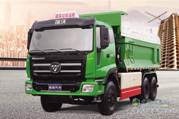 福田瑞沃 濰柴310馬力 6X4 國四 智能型渣土車