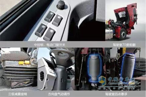 歐曼GTL超能版載貨車(chē)舒適配置