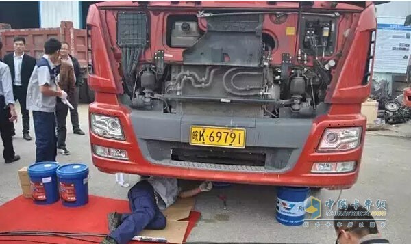歐曼GTL超能版現場更換機油