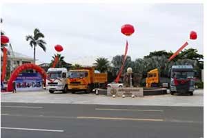 華菱港口牽引車在海口獲100余臺訂單 