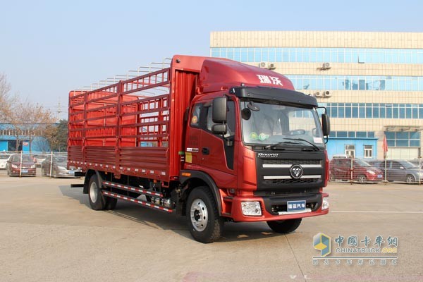 瑞沃中卡康明斯國四154馬力 4×2 倉欄倉柵車