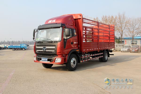瑞沃中卡康明斯國四154馬力 4×2 倉欄倉柵車