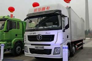 定位中短途物流 德龍X3000載貨車登陸滁州