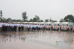 800臺產(chǎn)品交付匯源果汁 奧馳汽車掘金綠色物流市場