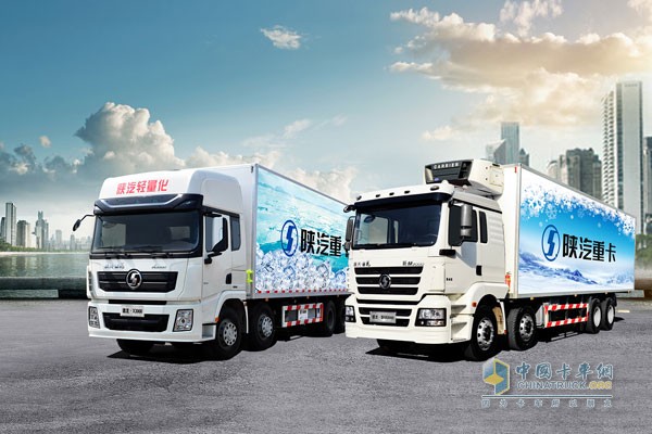 陜汽輕量化6X2倉(cāng)柵載貨車