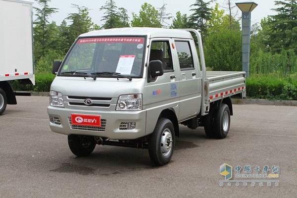 時(shí)代汽車 馭菱V1 雙排平板 載貨車
