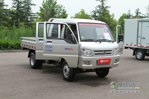 時代汽車 馭菱V1 雙排平板 載貨車
