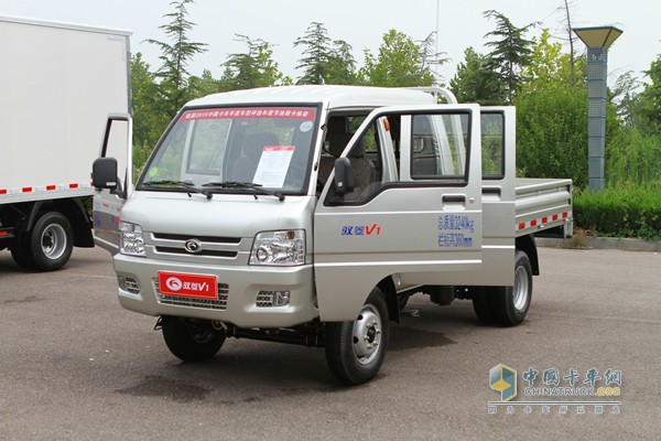 時代汽車 馭菱V1 雙排平板 載貨車