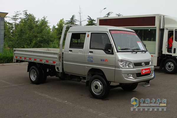 時(shí)代汽車 馭菱V5 雙排平板 載貨車