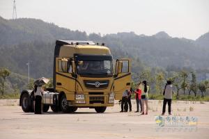 東風(fēng)天龍卡車駕駛員大賽總決賽 精彩紛呈