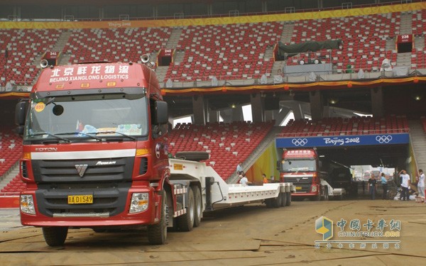 2008年北京奧運會場館轉(zhuǎn)場工作用車