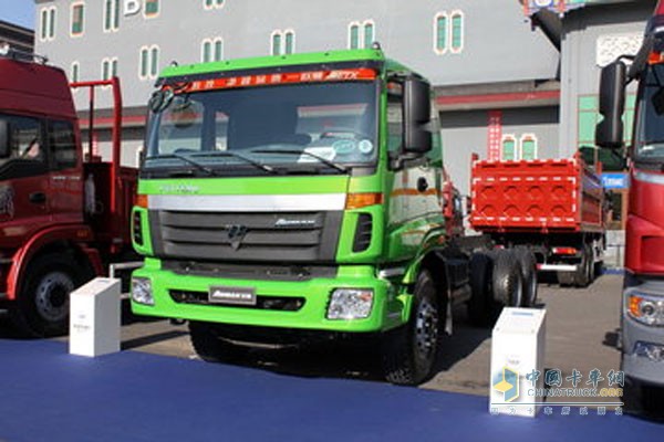 福田 歐曼ETX 9系重卡 350馬力 6X4 LNG自卸車