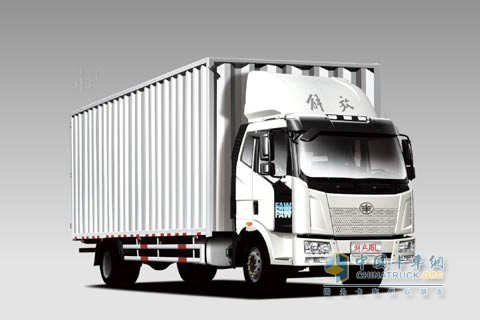 一汽解放J6L 180馬力4×2廂式載貨車（加強(qiáng)型/BF4M1013機(jī)/7700mm廂）