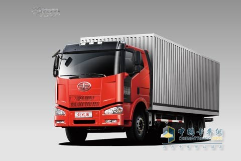 一汽解放J6M 280馬力6×4廂式載貨車（復合型）