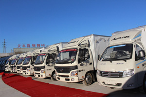 綠動未來 北京首家歐馬可純電動物流車4S店開業(yè)