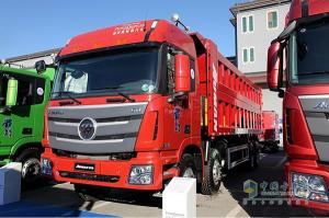 福田戴姆勒 歐曼GTL 9系重卡 380馬力 8X4 自卸車(chē)