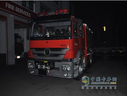 宜昌長陽購置奔馳消防車提升滅火救災能力