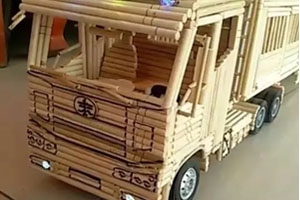 高手在民間！解放“竹筷子”車模橫空出世！