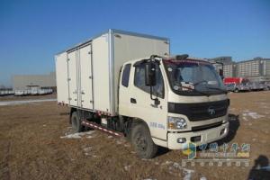 福田歐馬可3系標載版3800軸距 156馬力 4×2廂式輕卡（B