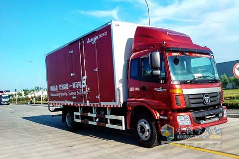 福田歐馬可5系高效版5600軸距 170馬力 4×2廂式輕卡（BJ5169XXY-F1）